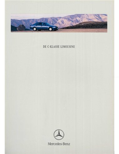 1997 MERCEDES BENZ C CLASS SALOON BROCHURE DUTCH