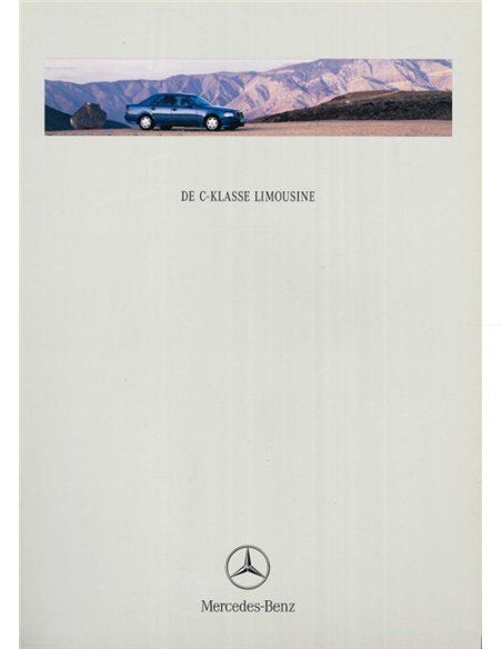 1997 MERCEDES BENZ C CLASS SALOON BROCHURE DUTCH