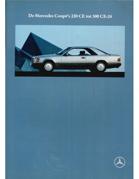 1990 MERCEDES BENZ COUPÉ'S PROSPEKT NIEDERLÄNDISCH