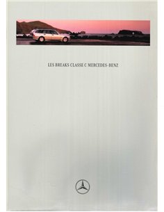 1997 MERCEDES BENZ C KLASSE COMBI PROSPEKT FRABZÖSISCH