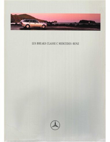 1997 MERCEDES BENZ C KLASSE COMBI PROSPEKT FRABZÖSISCH