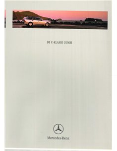 1997 MERCEDES BENZ C KLASSE KOMBI PROSPEKT NIEDERLÄNDISCH