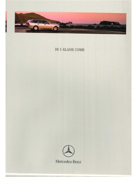 1997 MERCEDES BENZ C CLASS ESTATE BROCHURE DUTCH