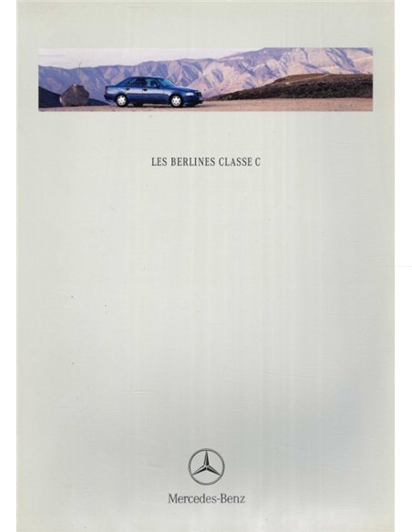 1999 MERCEDES BENZ C CLASS SALOON BROCHURE FRENCH