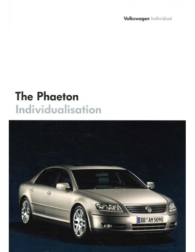 2006 VOLKSWAGEN PHAETON BROCHURE ENGLISH