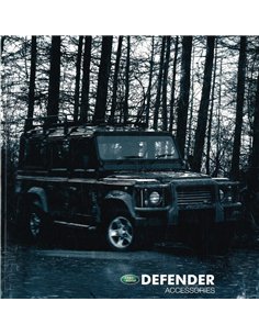 2002 LAND ROVER DEFENDER ACCESSORIES BROCHURE ENGLISH