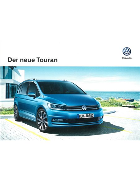 2015 VOLKSWAGEN TOURAN BROCHURE GERMAN