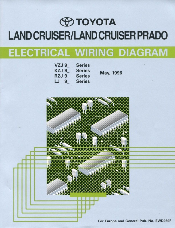 1996 TOYOTA LANDCRUISER / PRADO ELECTRICAL WIRING DIAGRAM  