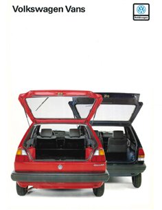 1988 VOLKSWAGEN VANS BROCHURE DUTCH