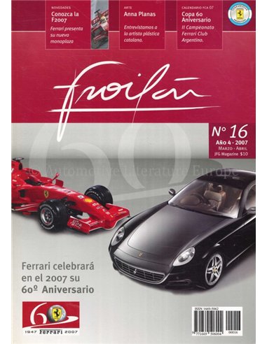 2007 FERRARI FROILAN MAGAZINE ARGENTINIE 16