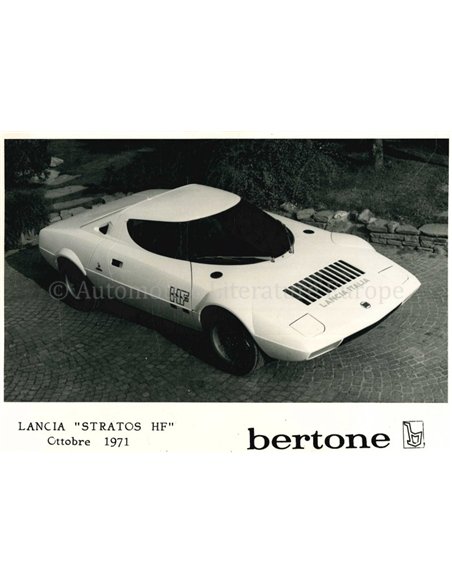 1971 LANCIA STRATOS HF PRESSEBILD