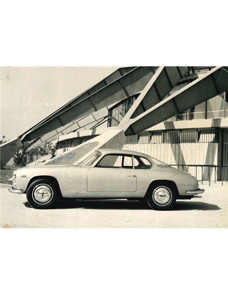 1962 LANCIA FLAMINA SPORT ZAGATO PRESS PHOTO