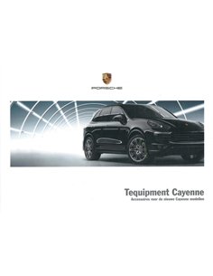 2015 PORSCHE CAYENNE TEQUIPMENT BROCHURE NEDERLANDS