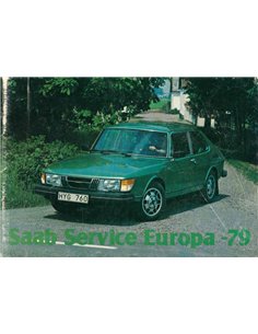 1979 SAAB SERVICE EUROPA MEHRSPRACHIG