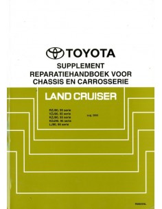 2000 TOYOTA LANDCRUISER CHASSIS & CAROSSERIE WERKPLAATSHANDBOEK NEDERLANDS