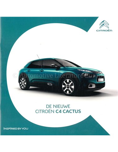 2018 CITROEN C4 CACTUS BROCHURE NEDERLANDS