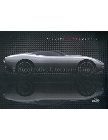 2000 JAGUAR F-TYPE CONCEPT PRESSKIT FRENCH