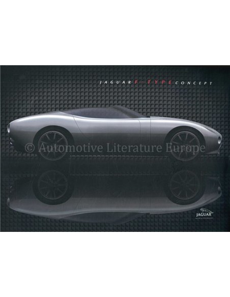 2000 JAGUAR F-TYPE CONCEPT PRESSKIT FRENCH