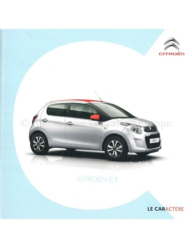 2016 CITROEN C1 BROCHURE GERMAN