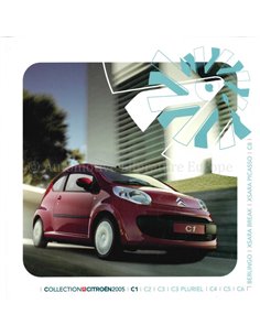 2005 CITROEN C1 BROCHURE GERMAN