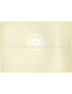 1965 LANCIA FULVIA COUPE BROCHURE FRENCH