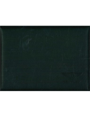 2005 BENTLEY ARNAGE R BETRIEBSANLEITUNG ENGLISCH