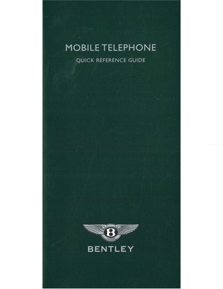 2005 BENTLEY ARNAGE R OWNERS MANUAL ENGLISH