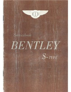 1960 BENTLEY S TYPE SERVICE MANUAL ENGLISH