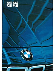 1983 BMW 7 SERIE BROCHURE NEDERLANDS