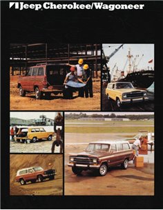 1980 JEEP CHEROKEE | WAGONEER LEAFLET ENGELS