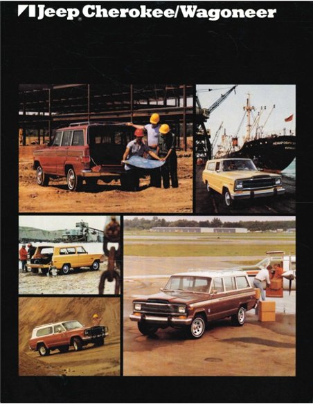 1980 JEEP CHEROKEE | WAGONEER LEAFLET ENGELS