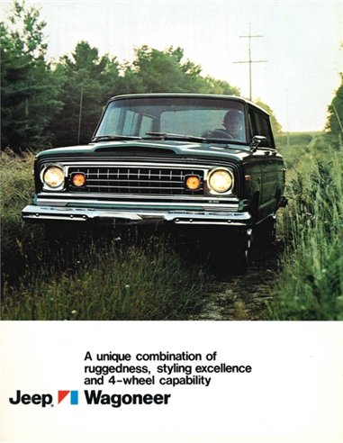 1975 JEEP WAGONEER BROCHURE ENGELS