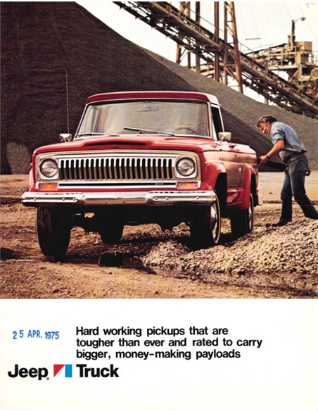 1975 JEEP J10 | J20 BROCHURE ENGELS