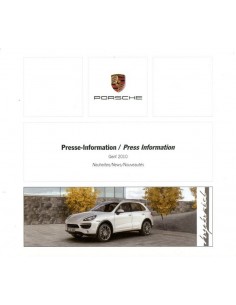 2010 PORSCHE GENEVE PERSMAP + 1X CD