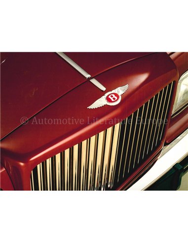 1987 BENTLEY PROGRAMM PROSPEKT DEUTSCH