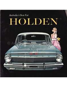 1962 HOLDEN RANGE BROCHURE ENGLISH