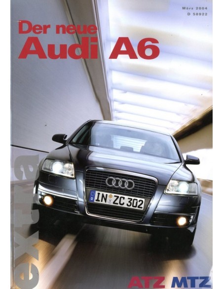 2004 ATZ MTZ AUDI A6 MAGAZINE DUITS