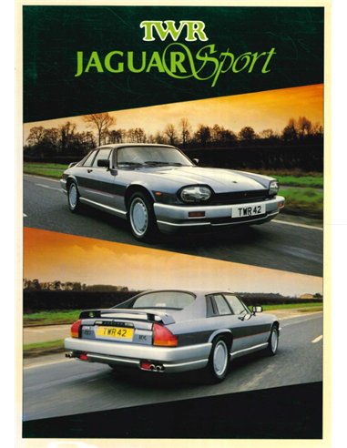 1988 JAGUAR XJS TWR SPORT BROCHURE ENGELS