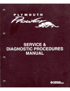 1997 - 1999 PLYMOUTH PROWLER WERKPLAATSHANDBOEK ENGELS