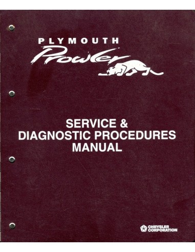 1997 - 1999 PLYMOUTH PROWLER WERKPLAATSHANDBOEK ENGELS