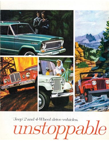 1965 JEEP RANGE BROCHURE ENGLISH