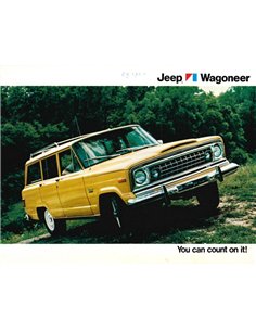 1976 JEEP WAGONEER PROSPEKT ENGLISCH