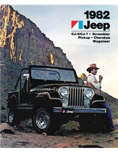 1982 JEEP RANGE BROCHURE ENGLISH