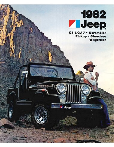 1982 JEEP PROGRAMMA BROCHURE ENGELS