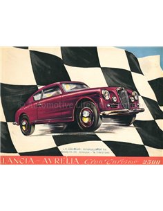 1953 LANCIA AURELIA GRAN TURISMO 2500 BROCHURE ITALIAANS