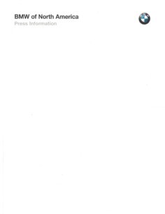 2003 BMW Z8 PRESSKIT ENGLISH