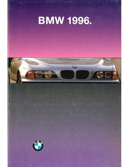 1996 BMW RANGE BROCHURE FRENCH