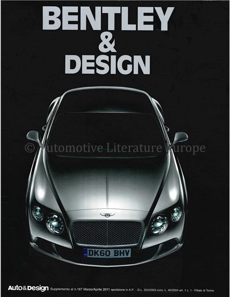 2011 AUTO & DESIGN MAGAZINE, SPECIAL BENTLEY, ITALIAANS & ENGELS 187