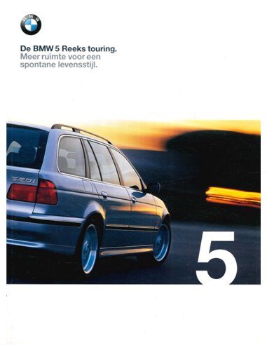 1999 BMW 5 SERIE TOURING BROCHURE NEDERLANDS
