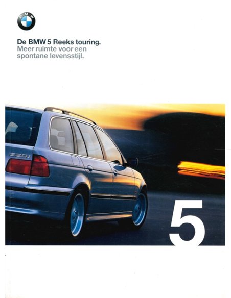 1999 BMW 5 SERIE TOURING BROCHURE NEDERLANDS